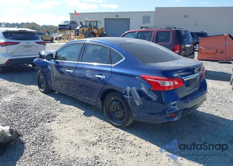 2017 Nissan Sentra S from USA, damaged, VIN 3N1AB7AP2HY338670